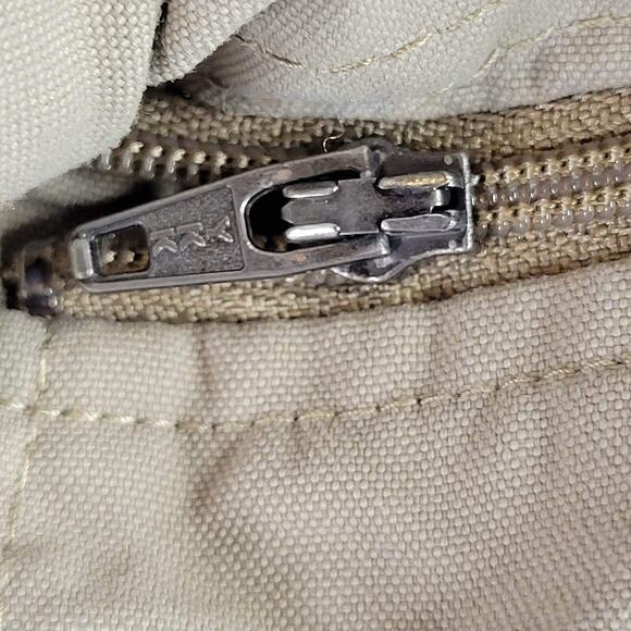 LL Bean Pants Nylon Hiking Convertible Gorpcore Tan Size Large 38X29 - Picture 11 of 14